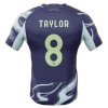 Camisola Ajax Amsterdam Taylor 8 Homen Equipamento 2ª 2025-26